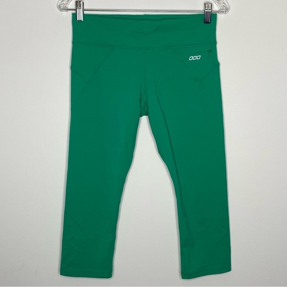 Lorna Jane Bright Green Crop Capri Legging - Picture 1 of 8